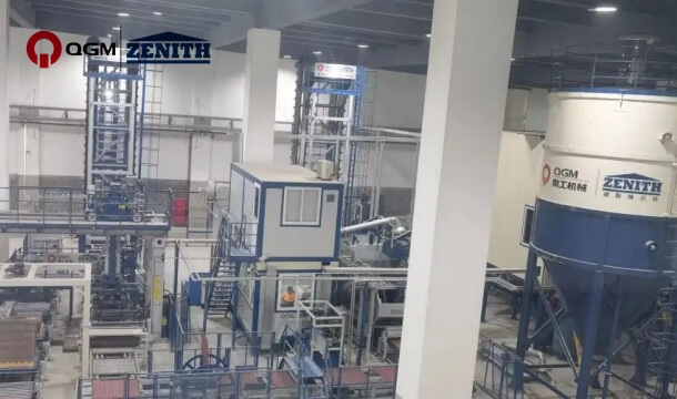 परियोजना स्थल क्यूजीएम की स्वचालित पेविंग ब्लॉक निर्माण मशीन पूर्वी चीन में सफलतापूर्वक स्थापित और अच्छी तरह से चल रही है