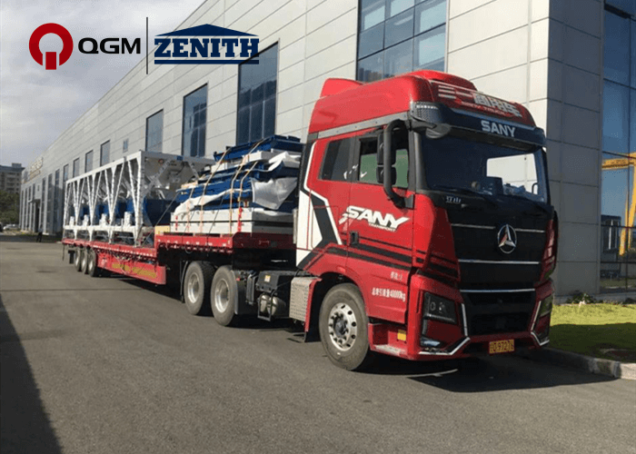 QGM புதிய கான்கிரீட் பிளாக் மெஷின் உற்பத்தி வரி வடமேற்கு சீனாவிற்கு உள்ளூர் உள்கட்டமைப்பு கட்டுமானத்திற்கு உதவும்