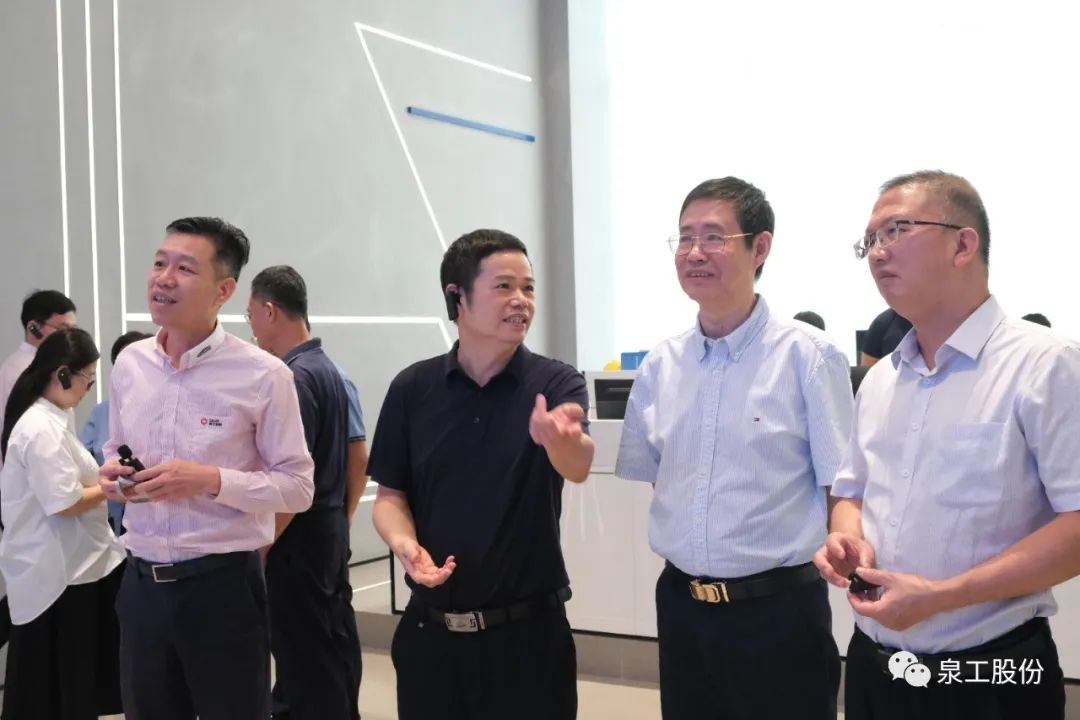 福建省品牌建设促进调研组一行莅临福建线上赌博app股份考察调研