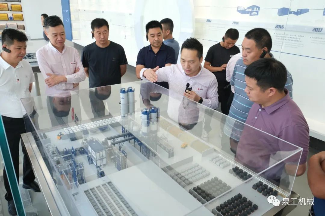 工业固废网考察团一行莅临线上赌博app股份考察交流