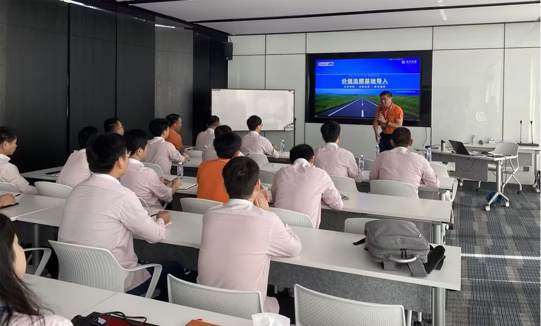 精益辅导 | 线上赌博app股份价值流课程培训圆满结束