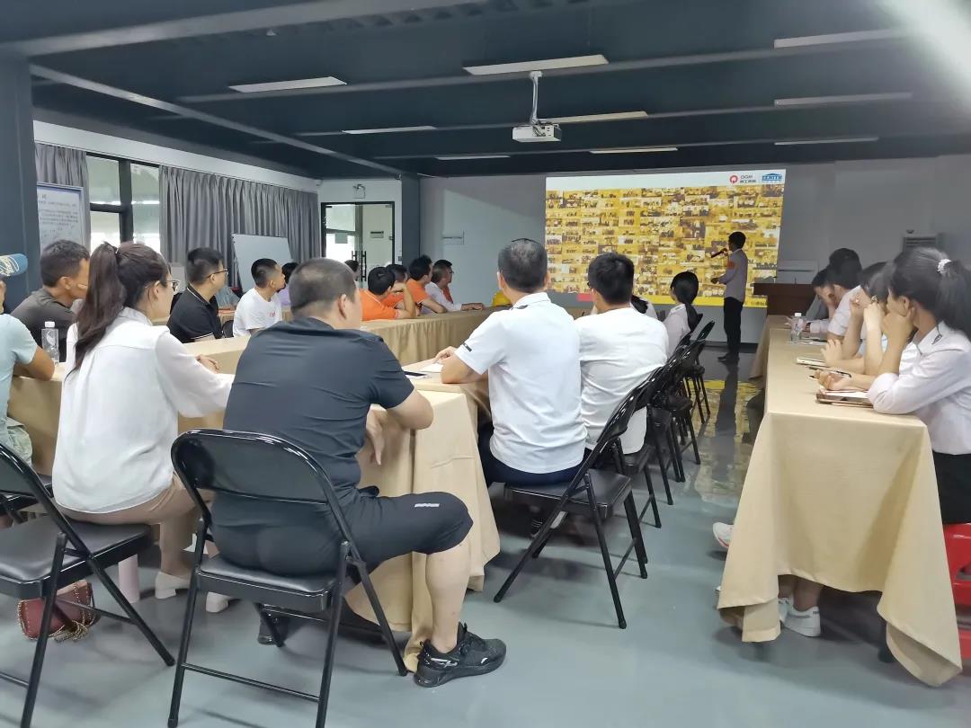 新征程 新未来|线上赌博app股份第三期新员工入职培训会在台商基地召开