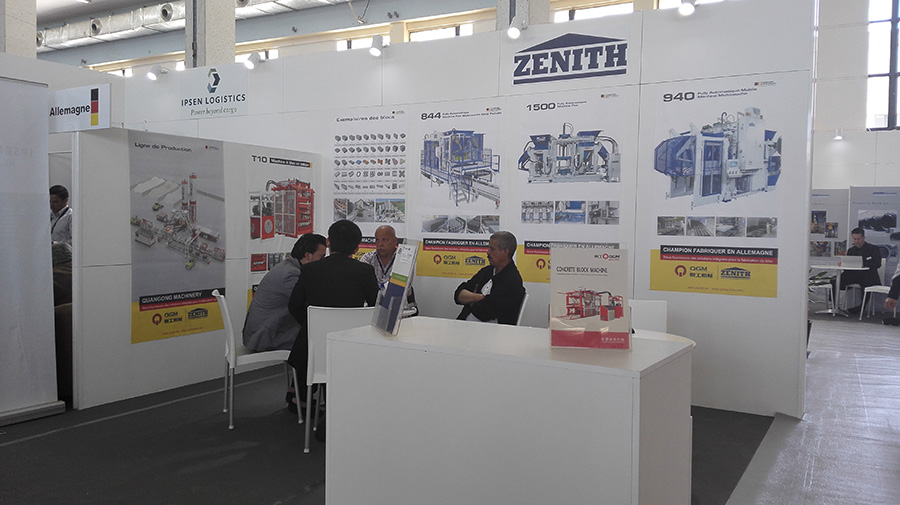 线上赌博app德国策尼特亮相阿尔及利亚建筑机械展