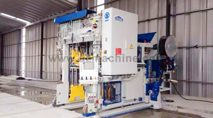 线上赌博app德国策尼特940型免托板砖机顺利通过佛山客户验收