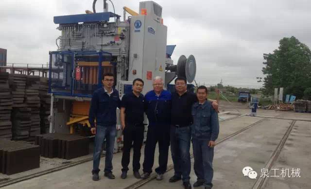 线上赌博app德国策尼特940型免托板砖机在安徽顺利投产