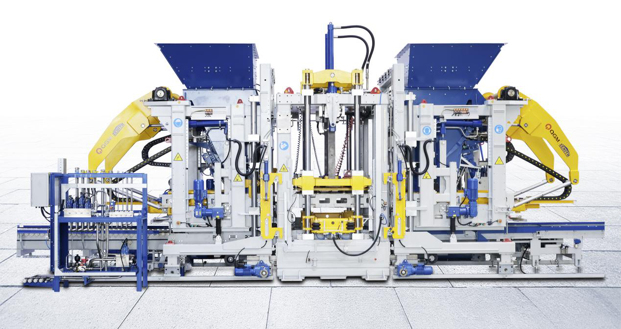 Mașina de formare a produselor din beton QGM ZN2000C ajută la construcția urbană