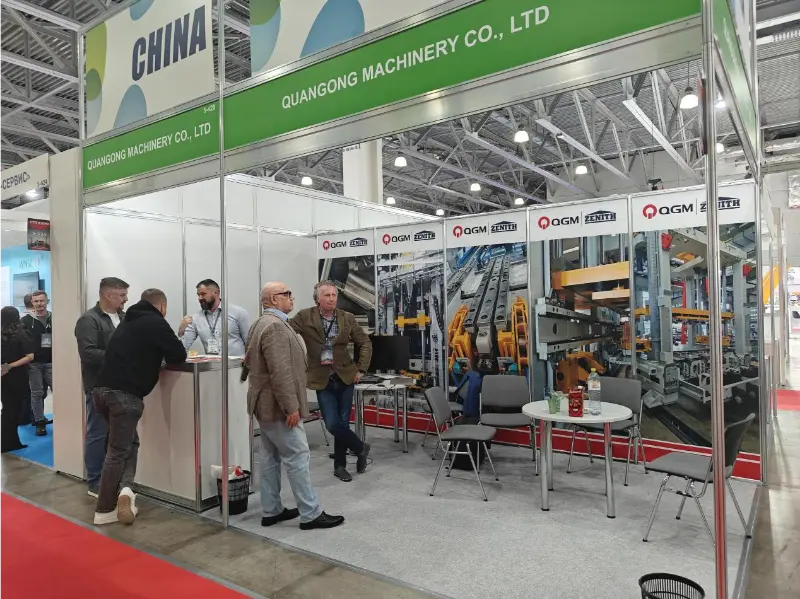 ユーラシアのインフラ市場に注力：Quangong Machinery Co., Ltd.がロシアのCTT EXPOに出展
